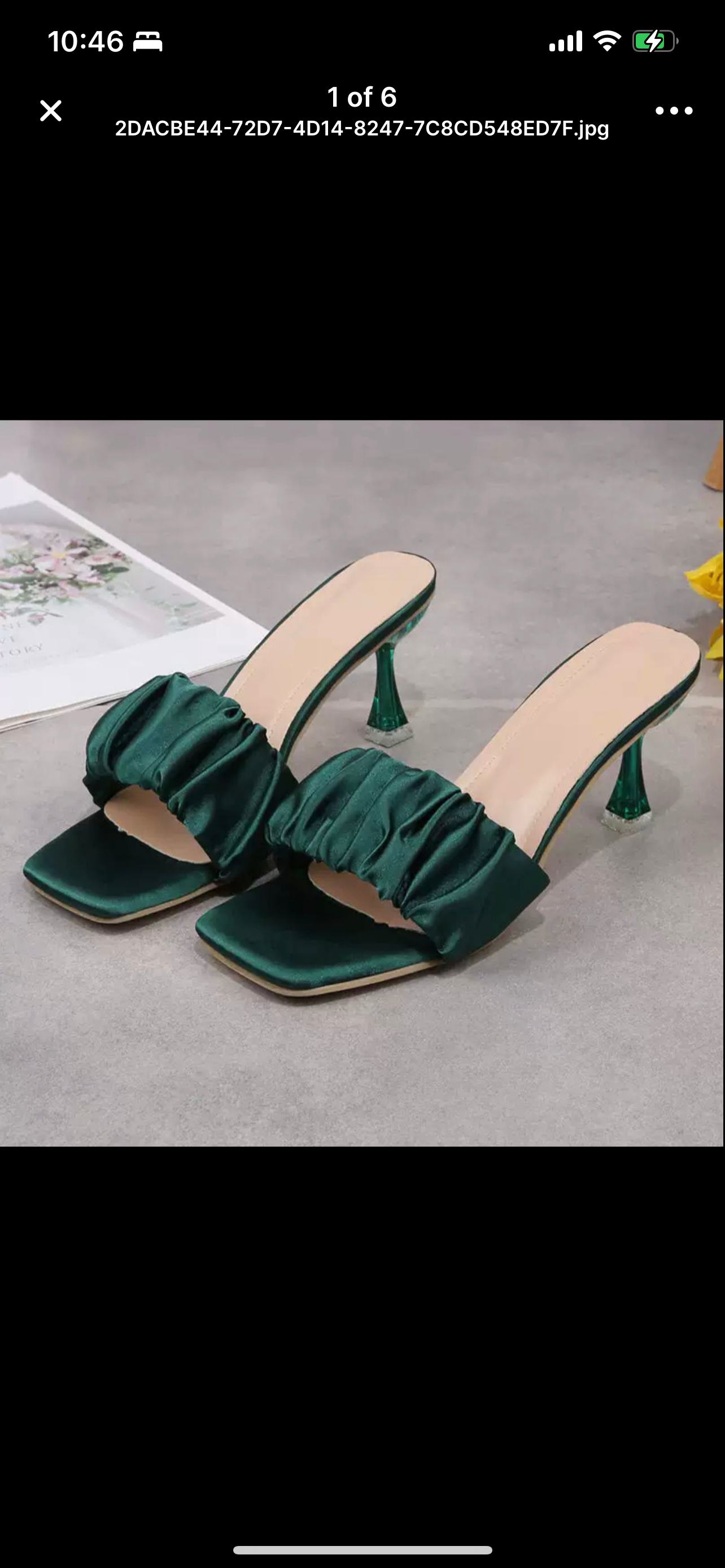 New fashion unique style women’s slippers square open toe slide high heel slippers